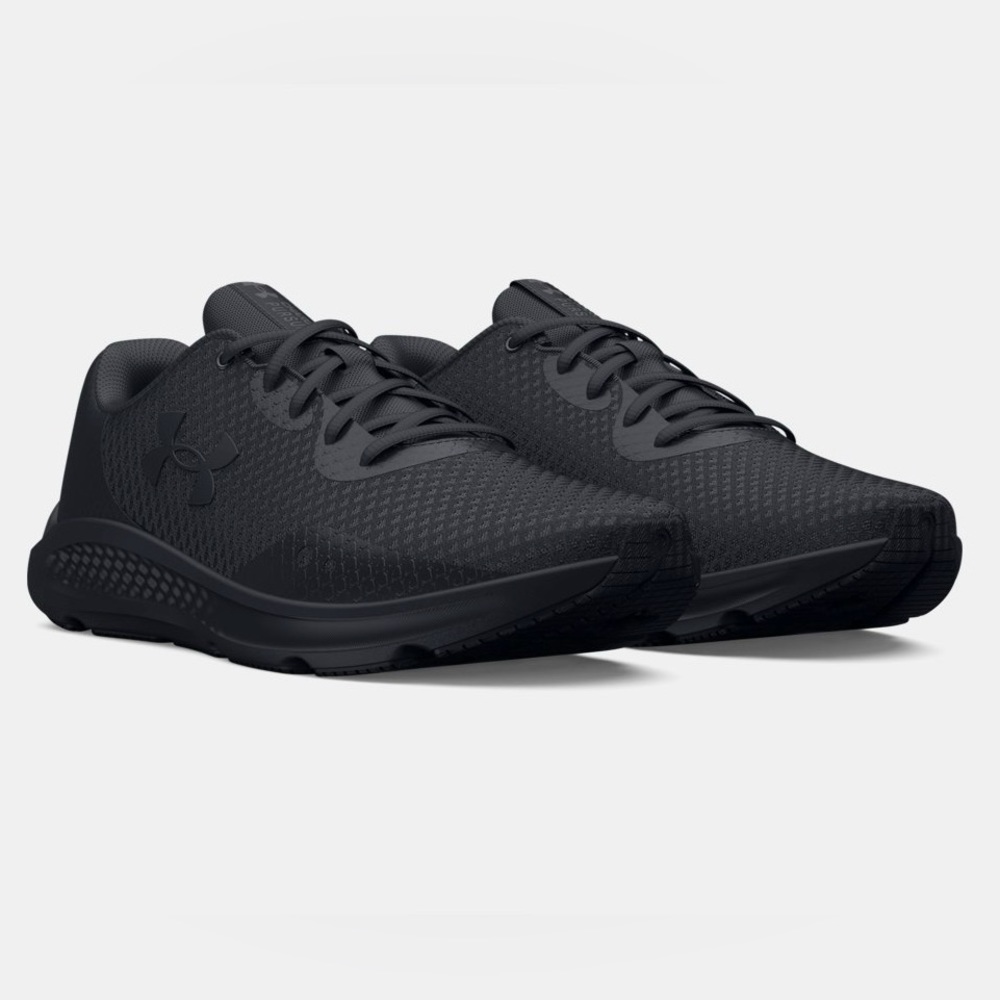 NEW Men’s Under Armour Charged Pursuit 3 Running Shoes, Black Size 11.5